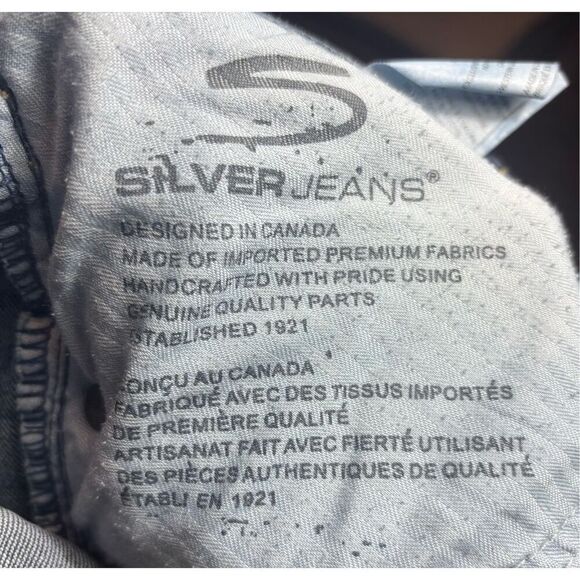 Silver Jeans Co. Eden Women's Bootcut Denim Jeans Blue Size 36x33 - Picture 10 of 10